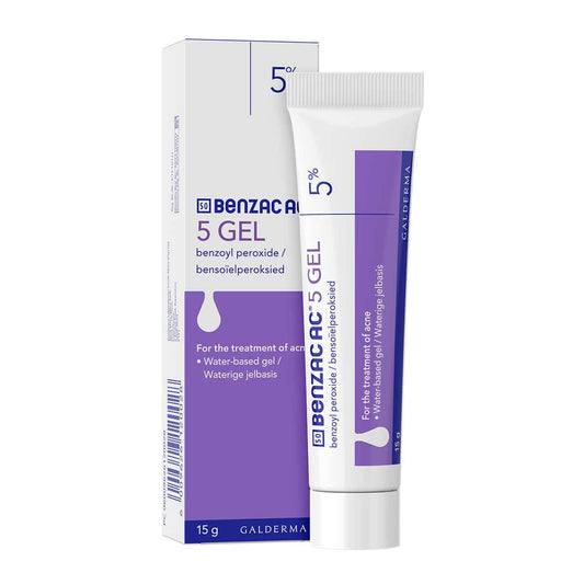 Benzoyl Peroxide Acne Treatment – BENZAC AC 5% Gel