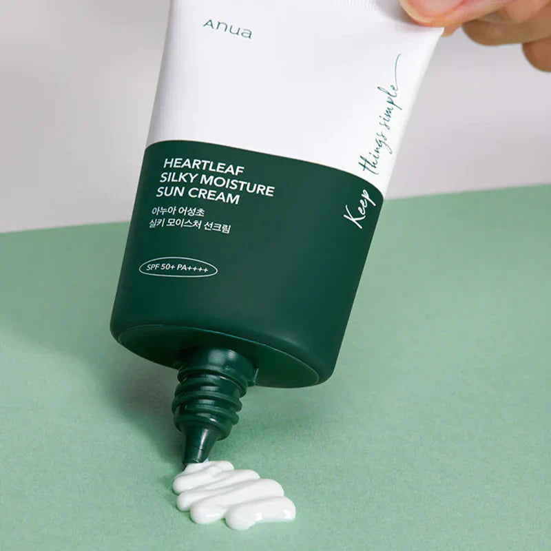 ANUA Heartleaf Silky Sun Cream SPF 50+