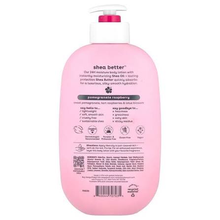 eos Shea Better Pomegranate Raspberry Body Lotion️
