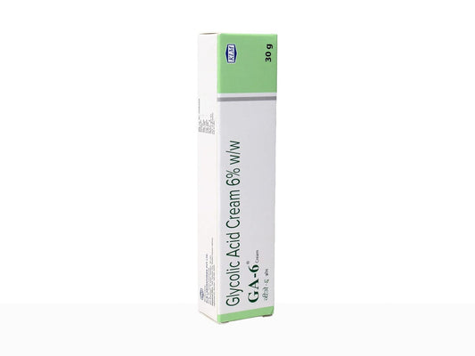 Glycolic Acid Cream 6% - Exfoliation & Pigmentation