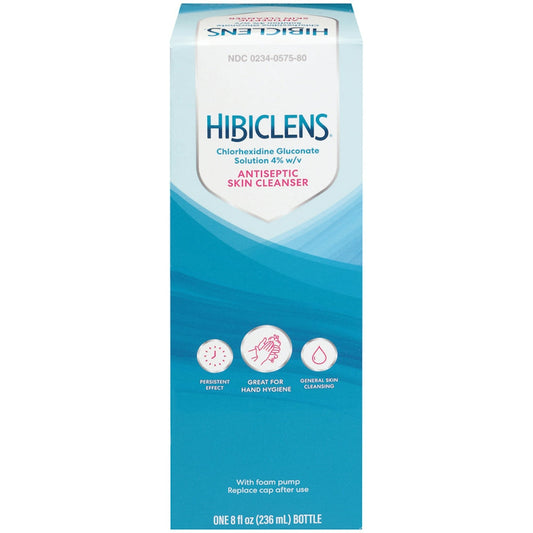 Hibiclens Antiseptic Skin Cleanse With Built-in Pump - 8 Fl Oz