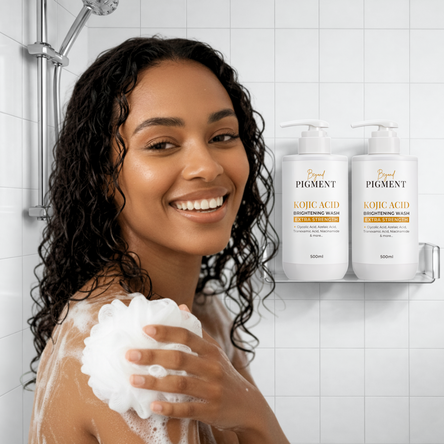 Kojic Acid Brightening Wash – Extra Strength