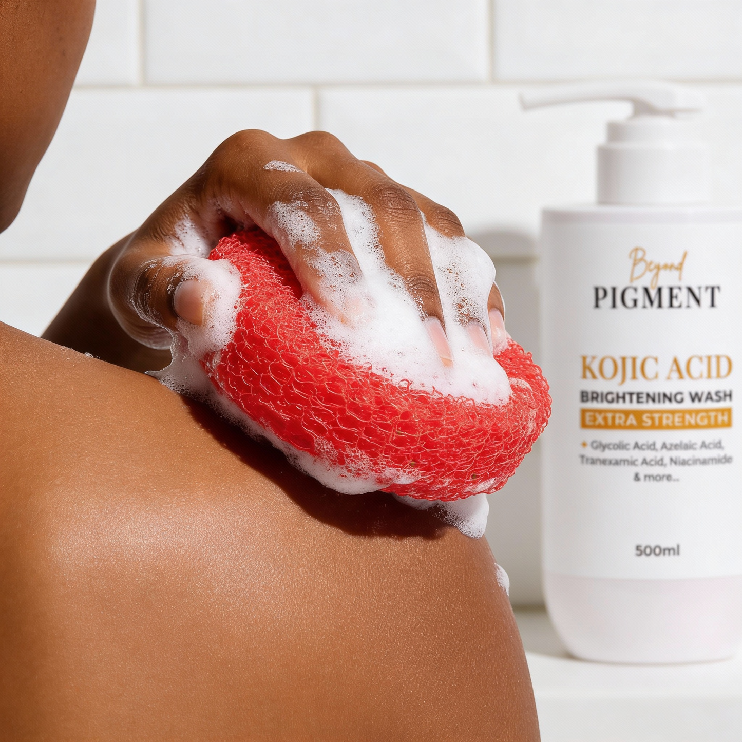 Kojic Acid Brightening Wash – Extra Strength