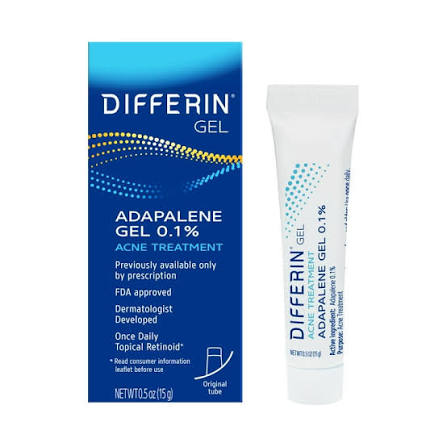 Differin Acne Treatment Gel, 30 Day Supply, Retino...
️