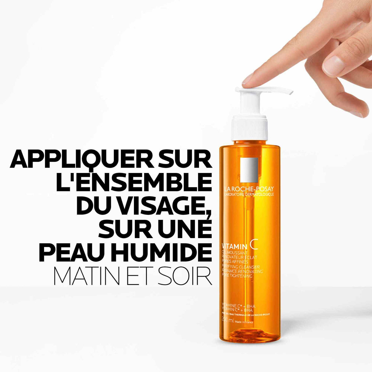 La Roche-Posay Vitamin C Radiance Renewing Foaming Gel Refined Pores