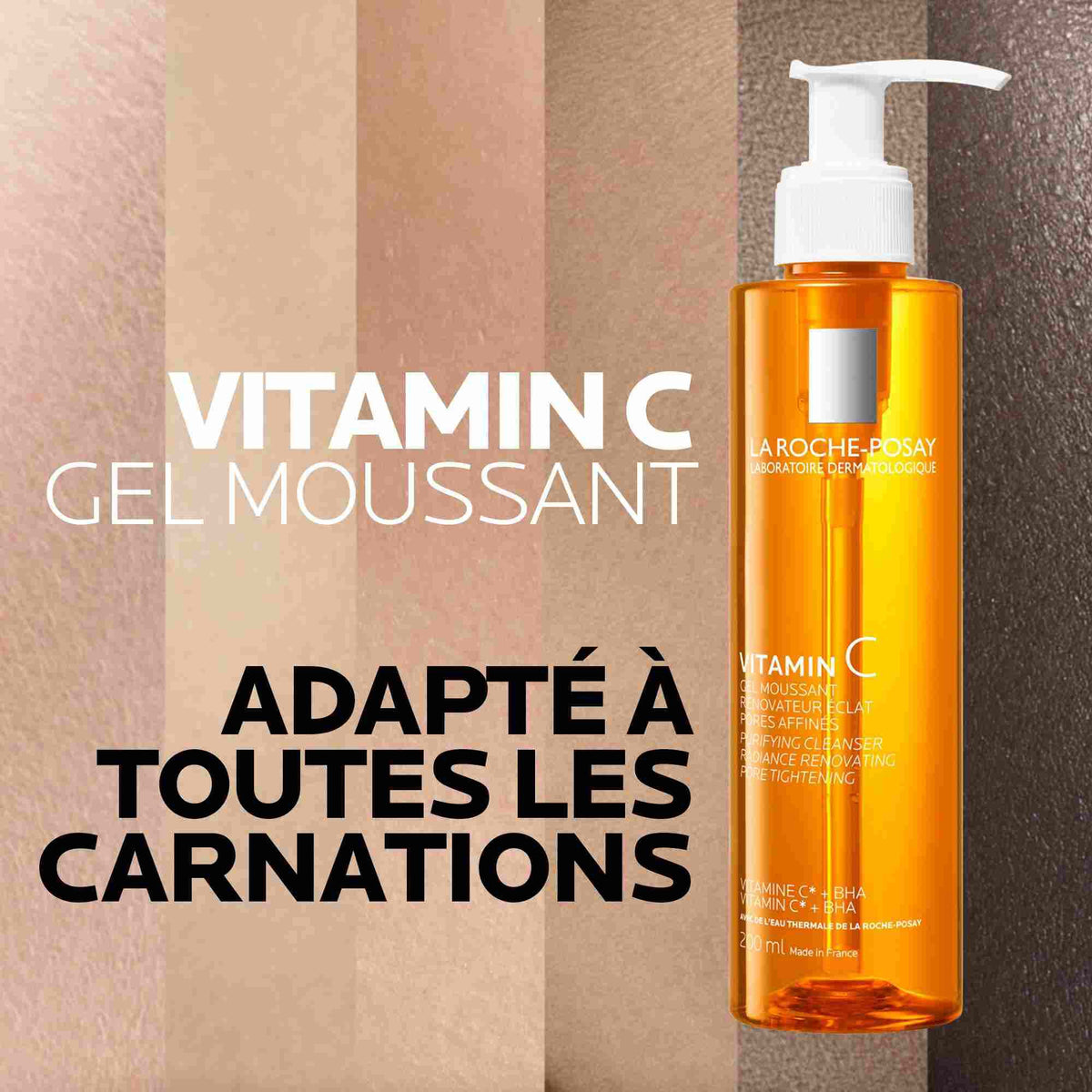 La Roche-Posay Vitamin C Radiance Renewing Foaming Gel Refined Pores