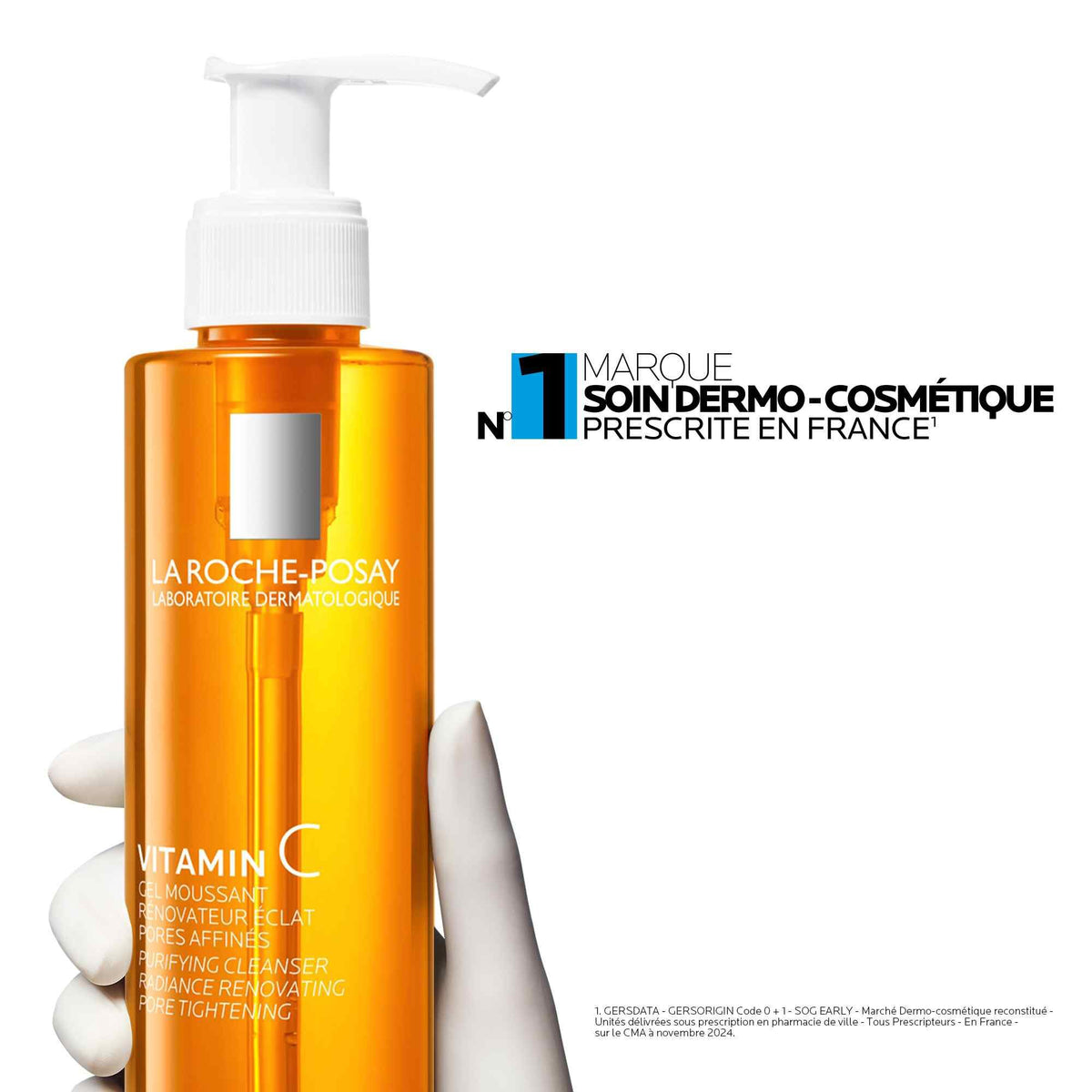 La Roche-Posay Vitamin C Radiance Renewing Foaming Gel Refined Pores