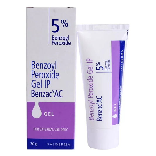 Benzoyl Peroxide Acne Treatment – BENZAC AC 5% Gel