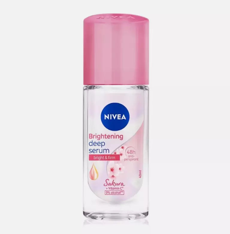 NIVEA Brightening Deep Serum Sakura Roll On